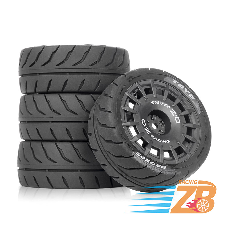 1/10 Onroad Rc Car Wheels Tires for Hpi Sprint2 e10 rs4 TT01 Banzai Kyosho Fw06