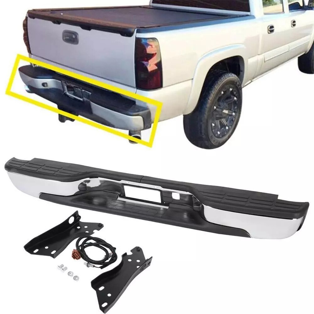 For 1999-2007 CHEVY SILVERADO/GMC SIERRA 1500 2500 REAR BUMPER GM1103122 New