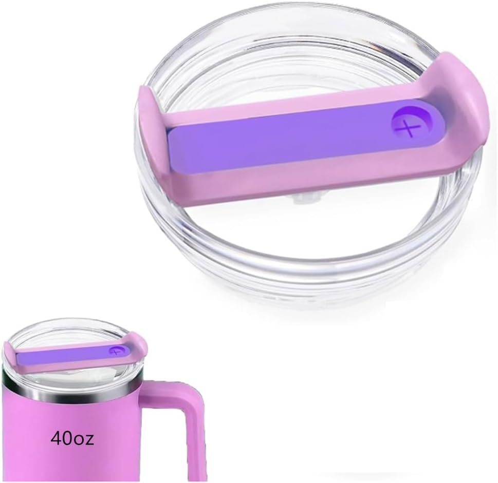 40 Oz Tumbler Lid Replacement Fit for Stanley Cup,Clear Replacement Lids, Stanle