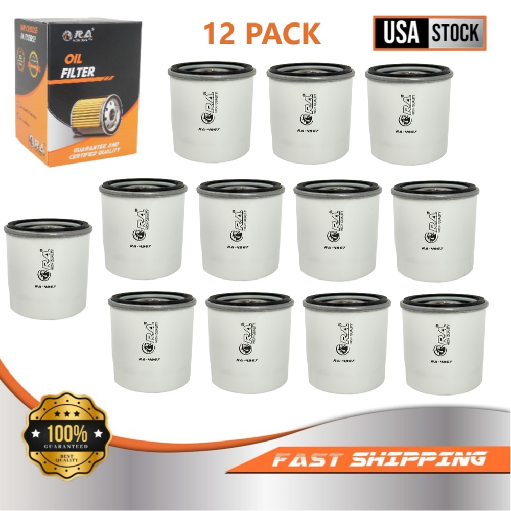 Engine Oil Filter (12 Pack) For LEXUS TX350 TX500H UX200 UX250H UX300H 2.4L 2.0L