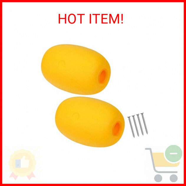 Rope Floats with 4/5 Inch Hole, Durable Foam Float Buoys for Ski Rope, Boating,