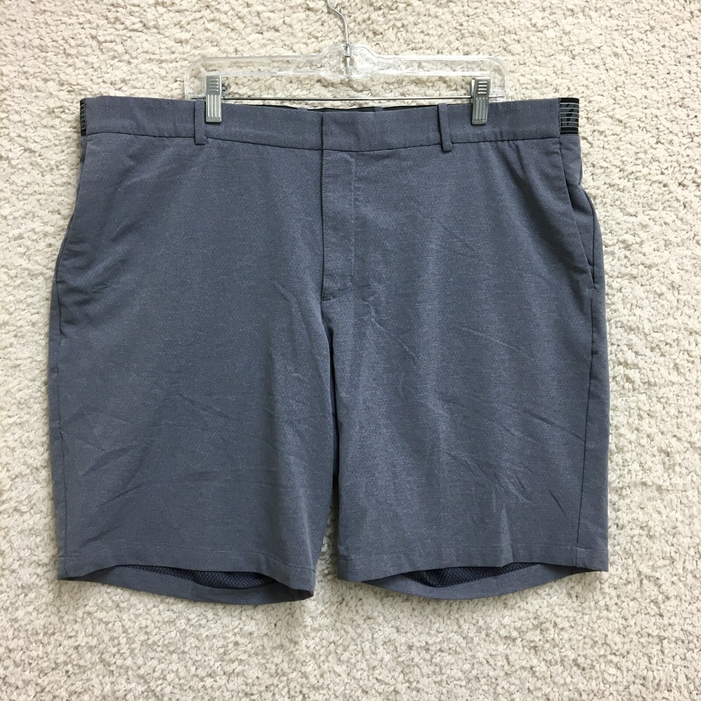 Nike Golf Shorts 42 Mens Gray Flex Dri Fit Slim Golf Performance Stretch Chino