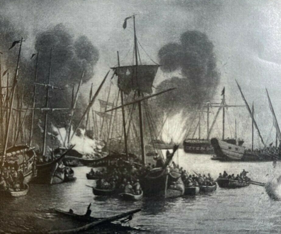 1910 Pirate Peder Jansen Wessel Denmark illustrated