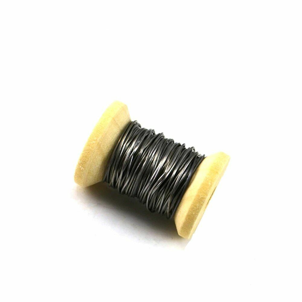 0.02in  Dia. 5M Round Soft Lead Wire Spool Fly Tying Material for Weight Line
