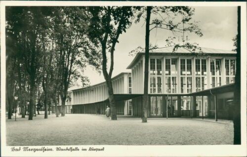 Postcard Bad Mergentheim Wandelhalle in the Kurpark (No. 9493)