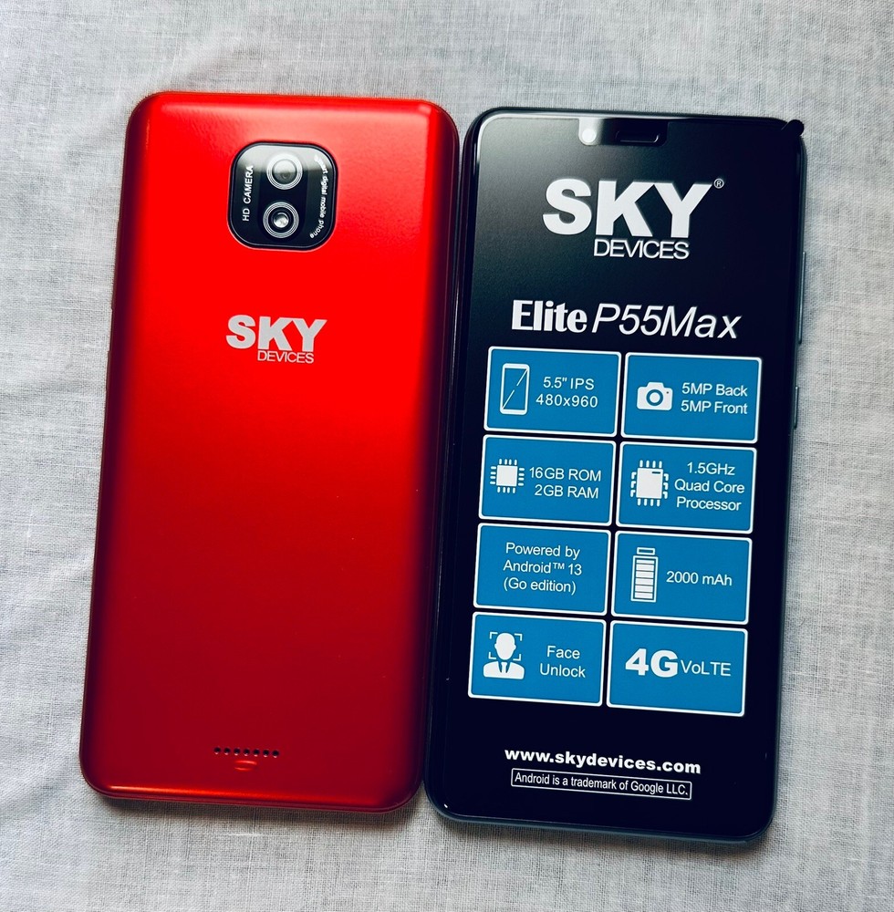 SKY Devices Elite P55Max Unlocked - 16GB 5.5