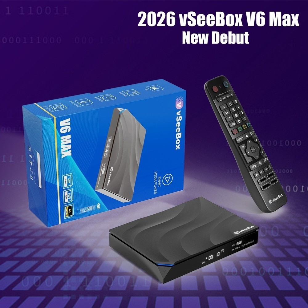 SUPER SALE! 🔥AUTHORIZED DEALER - New 2026 VSEEBOX V6 MAX Free Priority Shipping