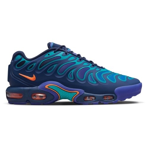 Men Nike Air Max Plus Drift Running Shoes Size 10 Navy Blue Orange FD4290 400