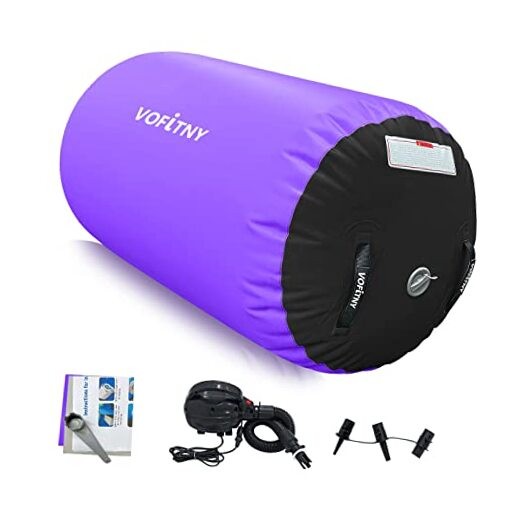 Inflatable Gymnastics Air mat Tumbling Track with Air Barrel Octagon Mat with