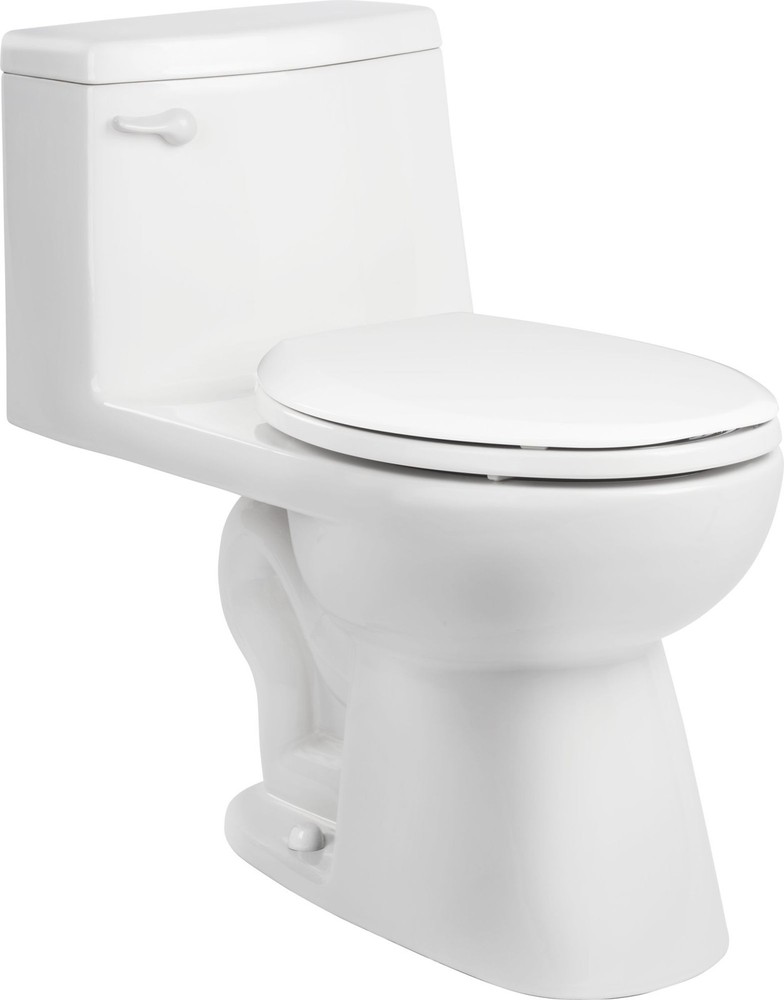 PROFLO PF9541 White Galveston 1.28 Gpf One-Piece Elongated Chair Height Toilet