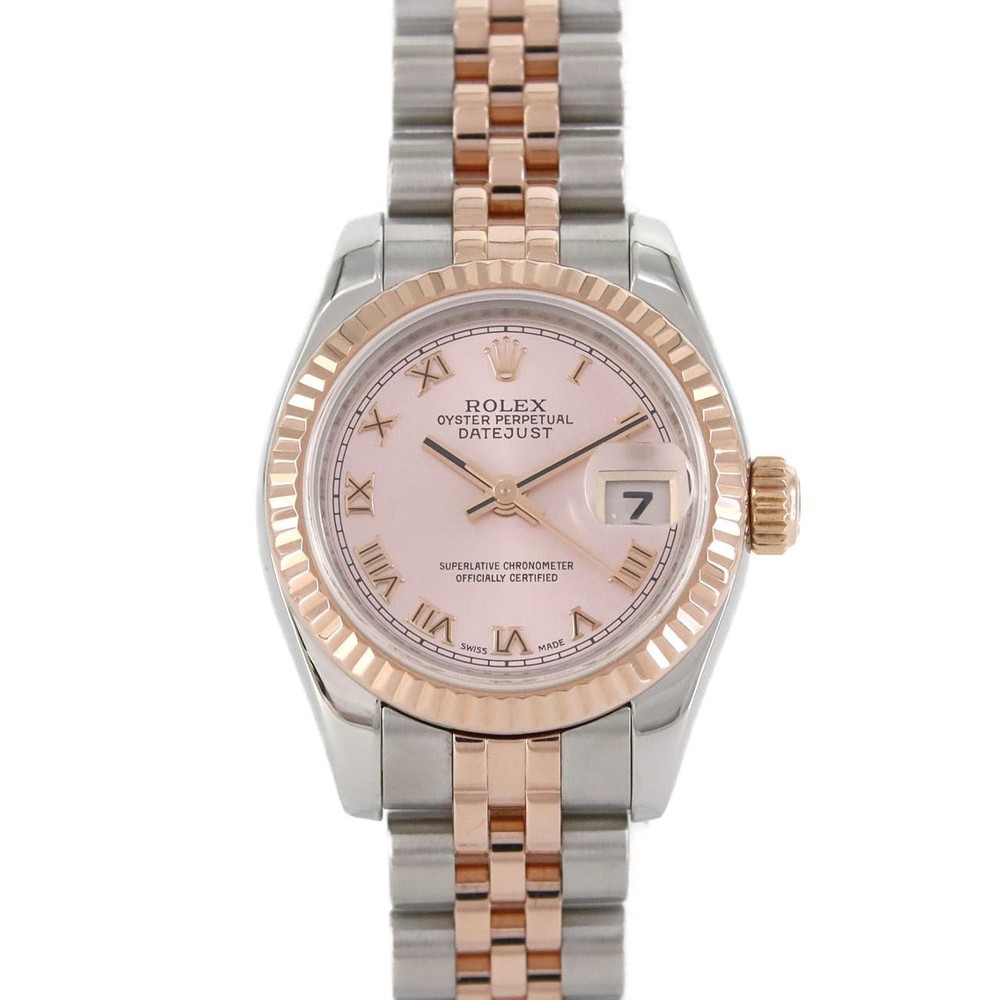 Authentic ROLEX Datejust 179171 SSxPG Automatic Serial Info:M Serial  #270-00...