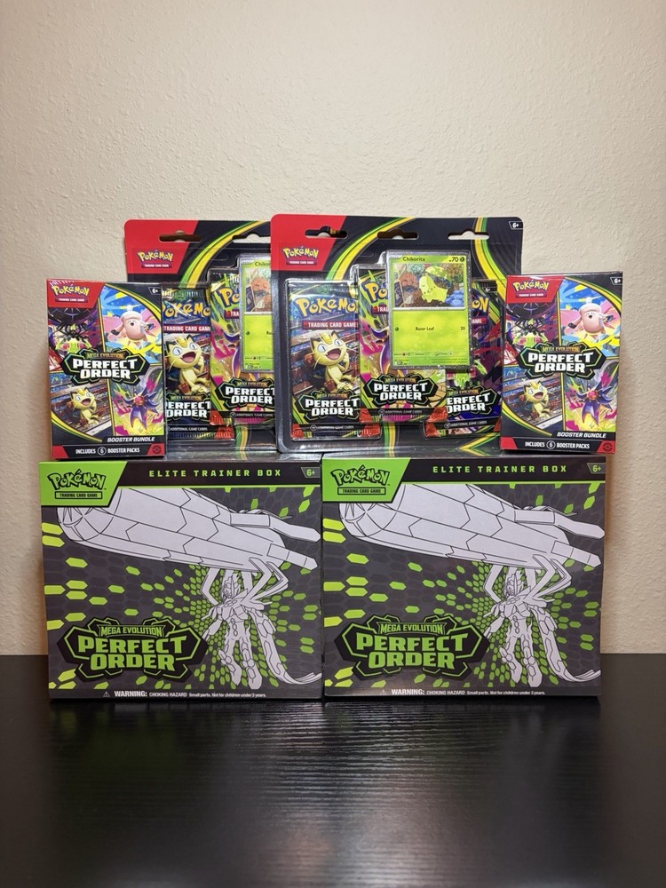 Pokemon TCG Perfect Order Bulk Lot Of 6!