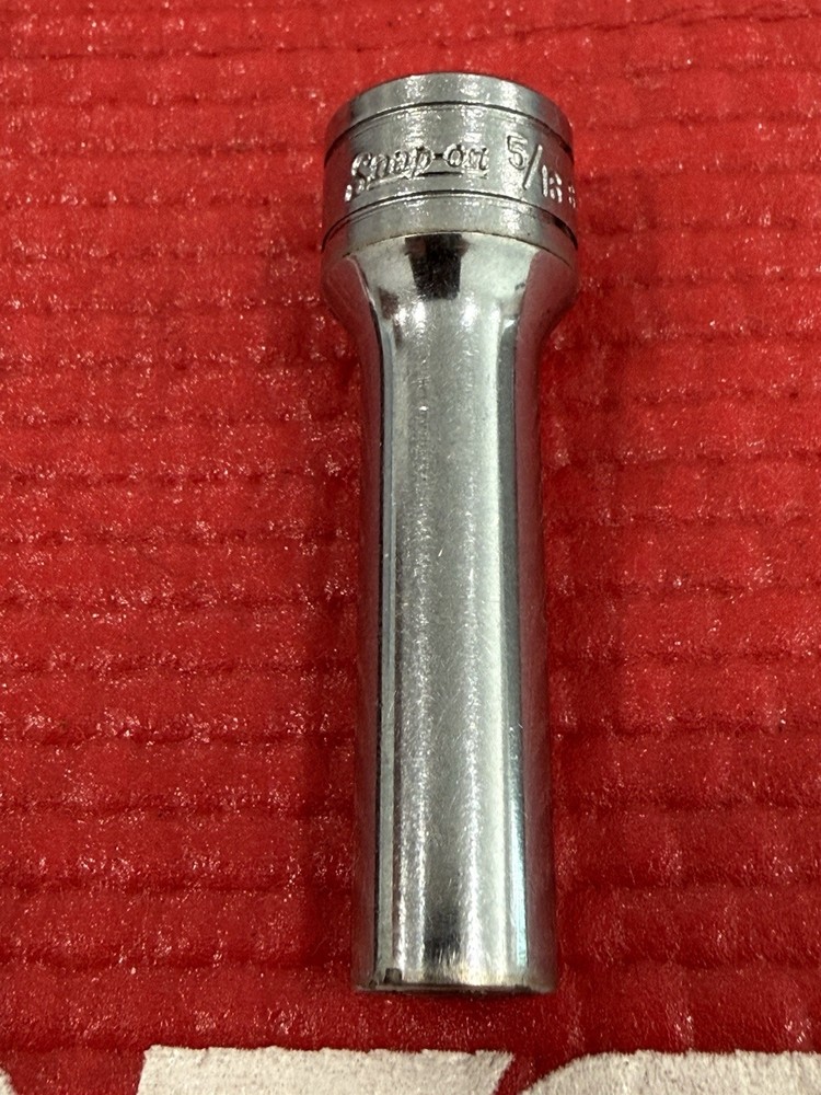 Snap On Tools 3/8” Drive 6 Point 5/16” SAE Deep Socket SFS101,  USA Made