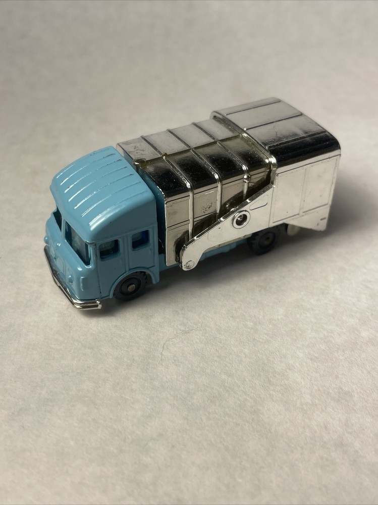 VINTAGE 1960s HUSKY S & D REFUSE VAN GARBAGE TRUCK GREAT BRITAIN TOY