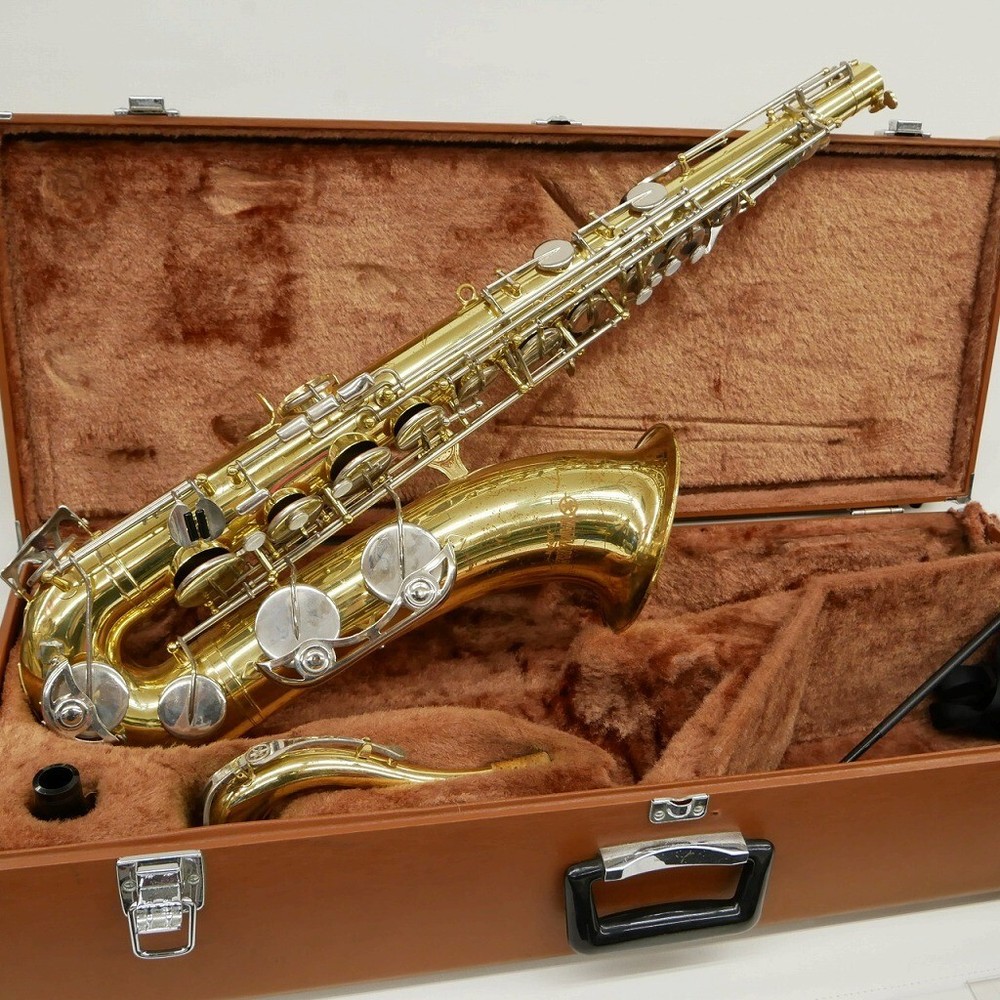 YAMAHA YTS-23 & Hard Case Tenor Saxophone Vintage Sax Key Tested From Japan