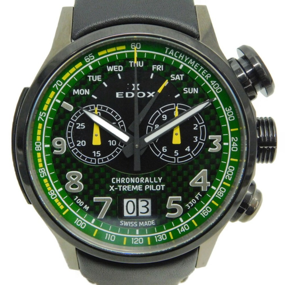 Edox 38001 Tino Buo3 Chronorally 48mm Chronograph 10ATM Water Resistant