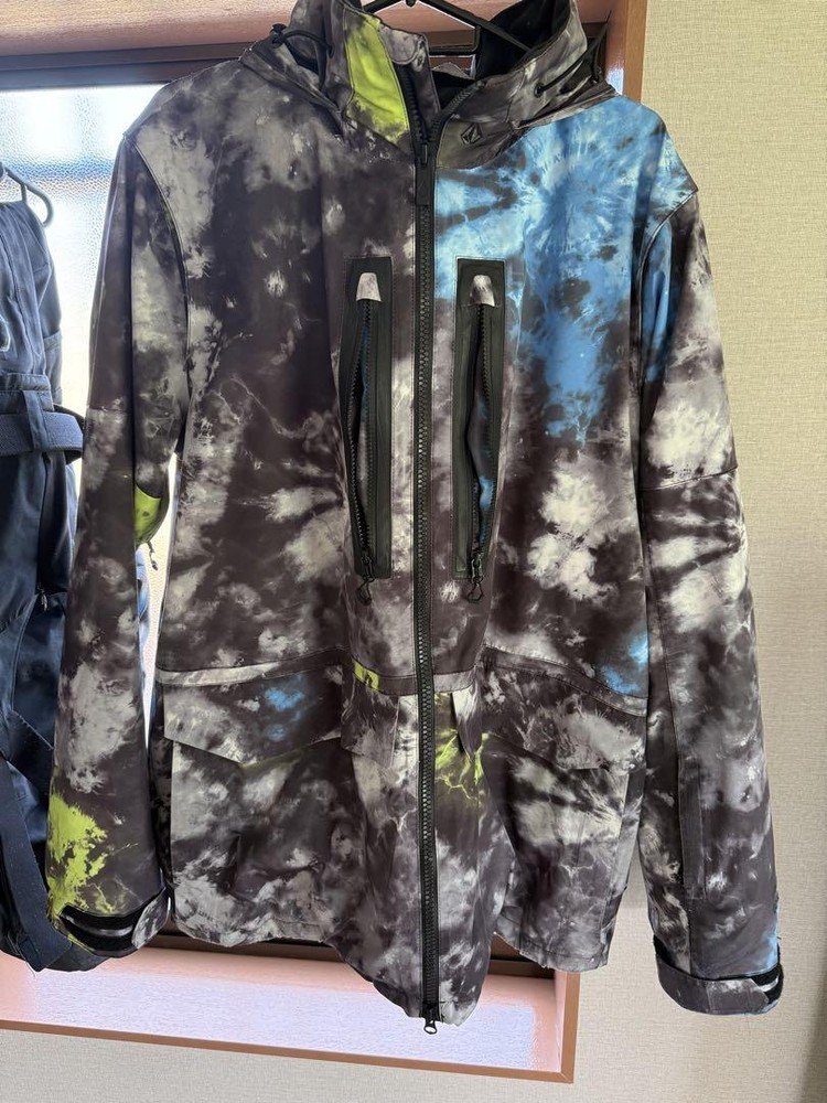 Volcom GORE-TEX Snowboard Jacket Mens Size L Balck