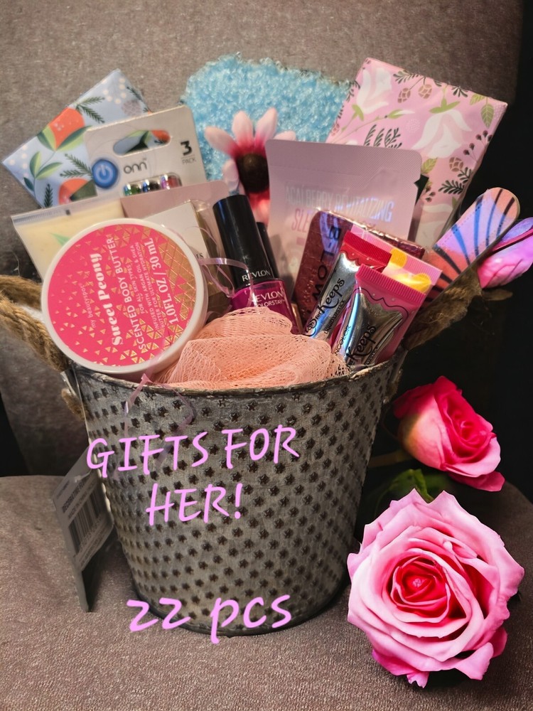 Mothers Day Gifts for Mom, Birthday Gift for Women Mom Wife Spa Gift Box Basket-image