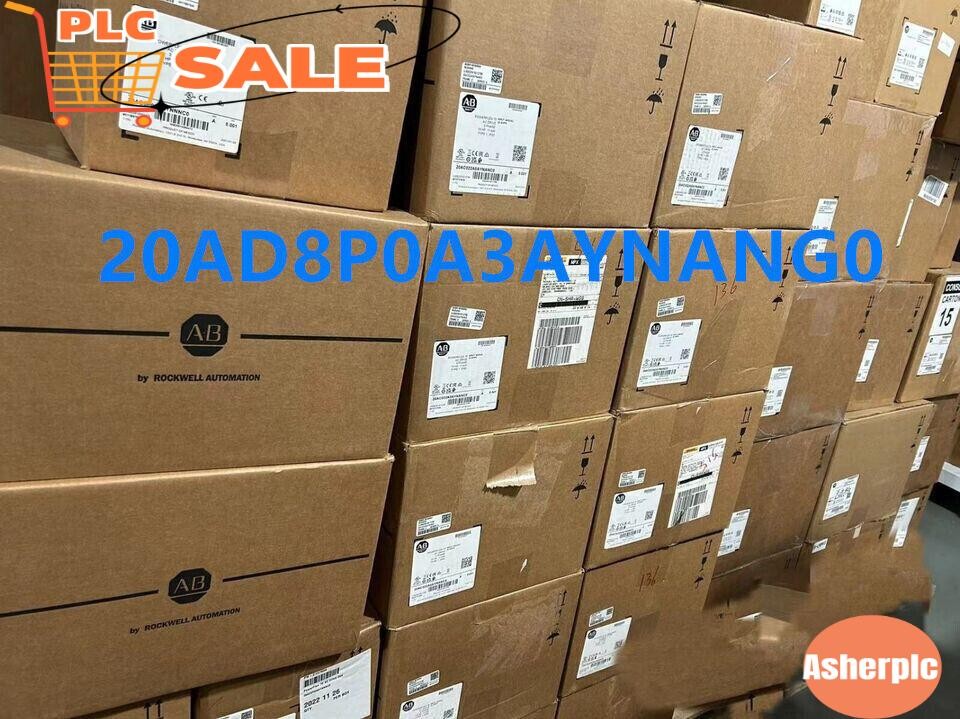 NEW Allen-Bradley AB 20AD8P0A3AYNANG0 PowerFlex 70 AC Drive 5 A at 3 Hp 20A UPS