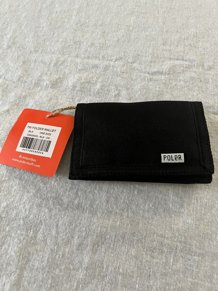Polar Trifold Wallet - Black