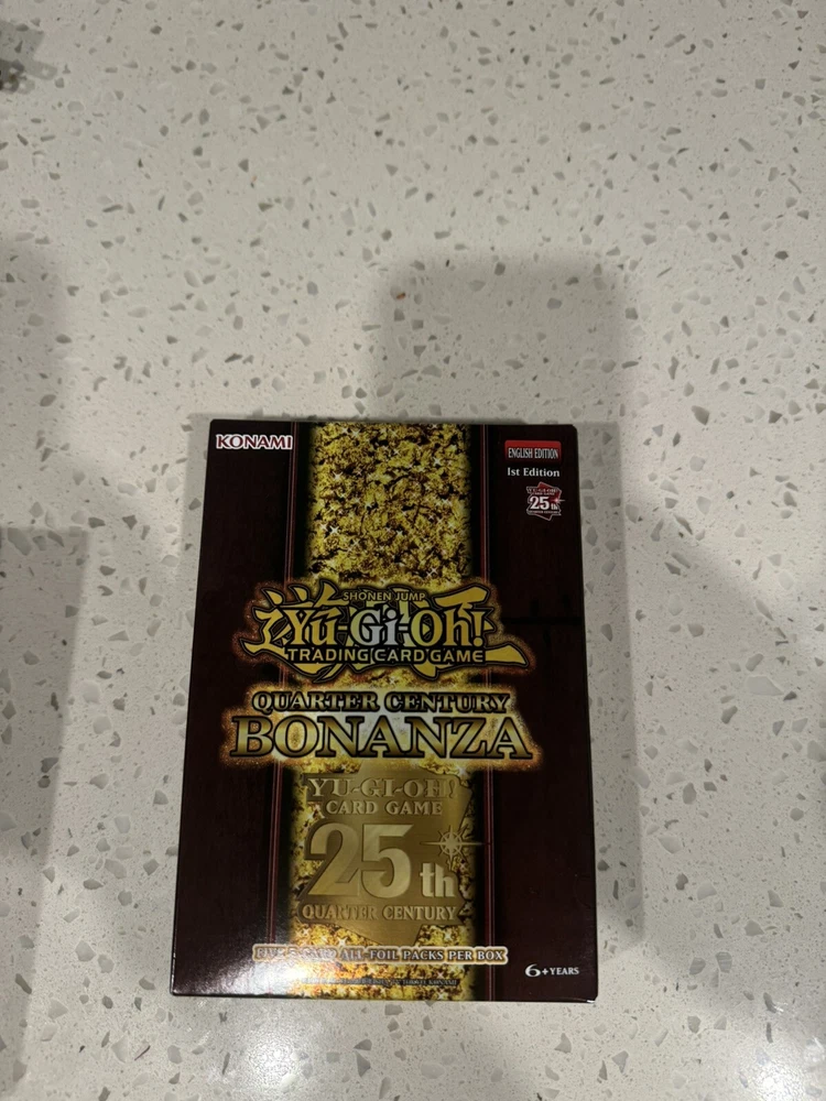 Konami Yu-Gi-Oh Trading 5 Card Game Quarter Century Bonanza Booster Bo Pack