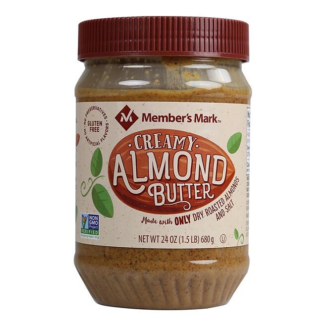 Members Mark Creamy Almond Butter Twin Pack 24 Oz Each-image