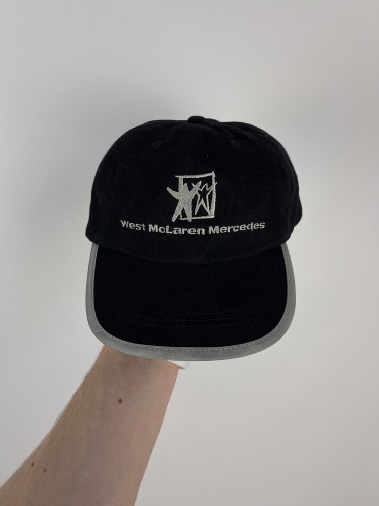 Mercedes-Benz West McLaren Vintage F1 Racing Black Cap 90s’ Formula 1