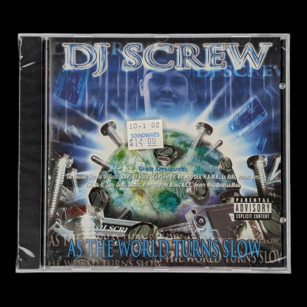 SEALED, DJ Screw – As The World Turns Slow, Audio CD, 1st edition, US, 2002