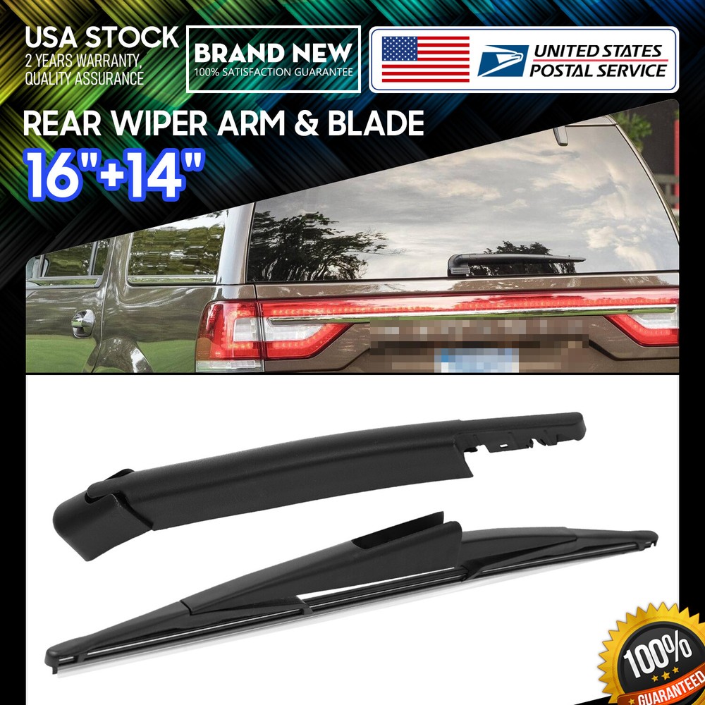 Waterproof 16 and 14 Inch Super Clean Windshield Wiper Blades OEM Replacement