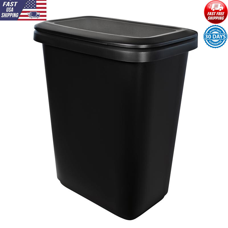 Extra Large Dual Function Trash Can Multi Compartment Kitchen Garbage Durable US