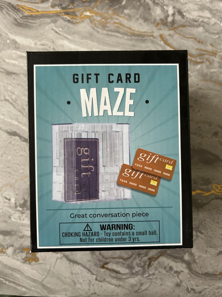 Maze-Themed Gift Card for Fun and Adventure Lovers-image