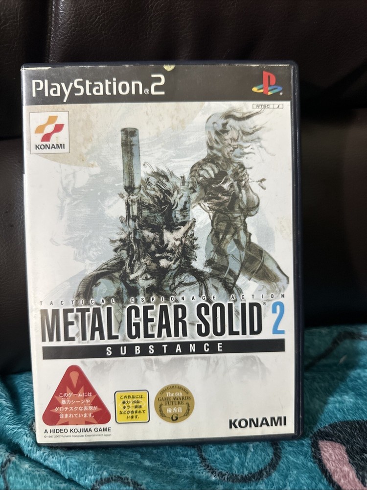 Metal Gear Solid 2 Substance Japan PS2 Import 2002 Japanese Version