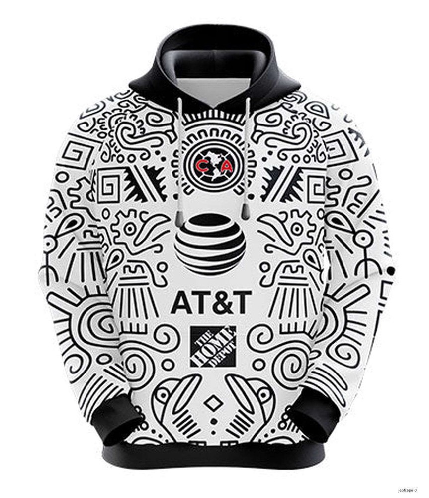 Personalized Liga MX America Hoodie Pullover Hooded Gift Fan 03