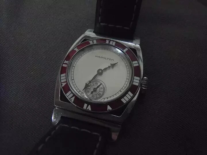 Hamilton Piping Lock 30mm Red Limited Edition 650 Pcs Automatic Watch