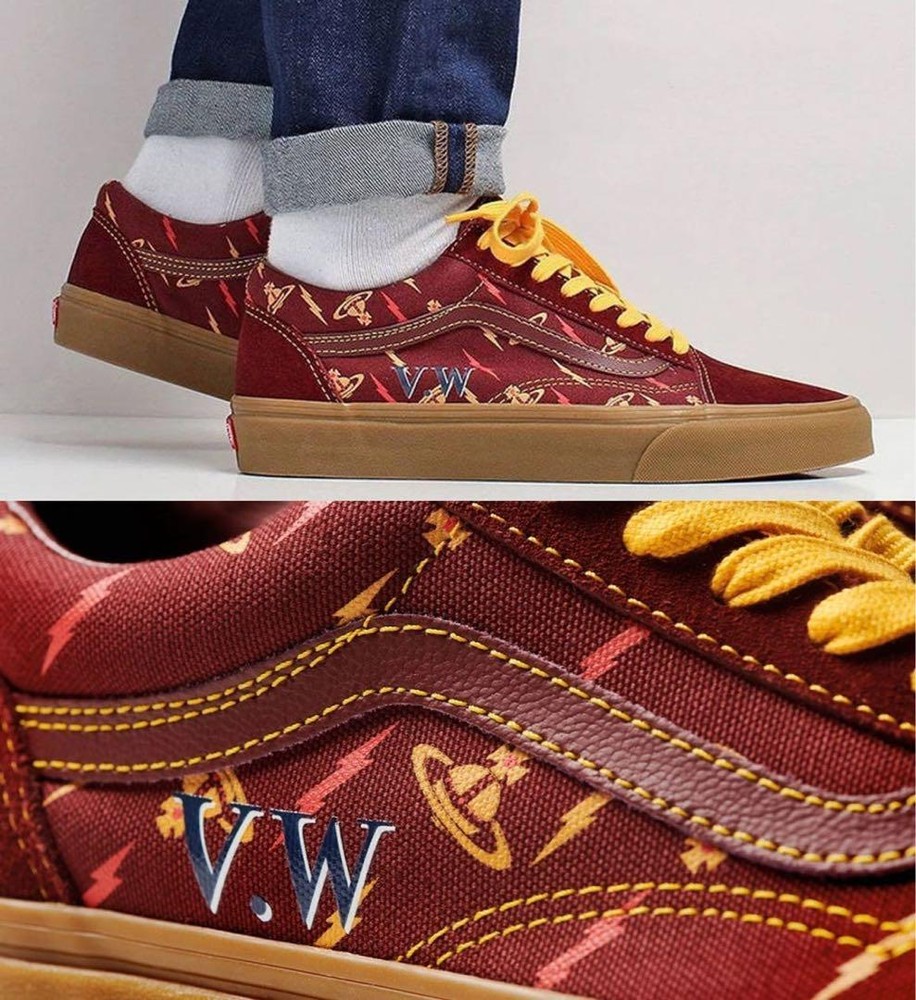 Vivienne Westwood Women 5.5US Vans Collaboration Sneakers Women Designer Shoes L
