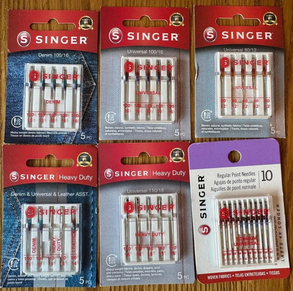 Sawing Machine Needles by Singer. Volume discount!!