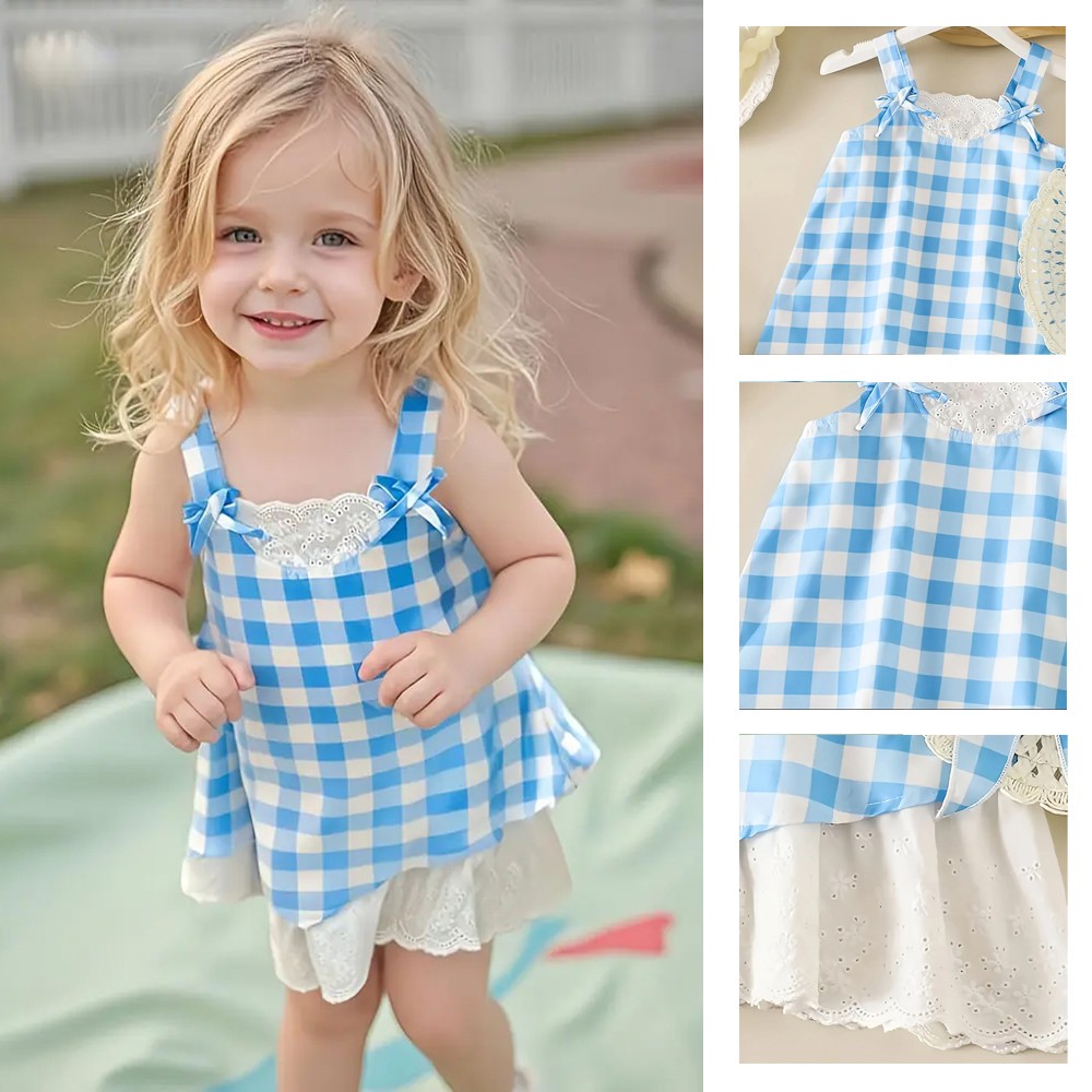 Baby Girl Pageant Plaid Coat Tutu Dress Hat Outfits Suit Toddler Girl Clothing