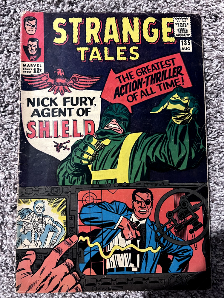 Strange Tales #135 G Nick Fury. Agent of S. H. I. E. L. D.