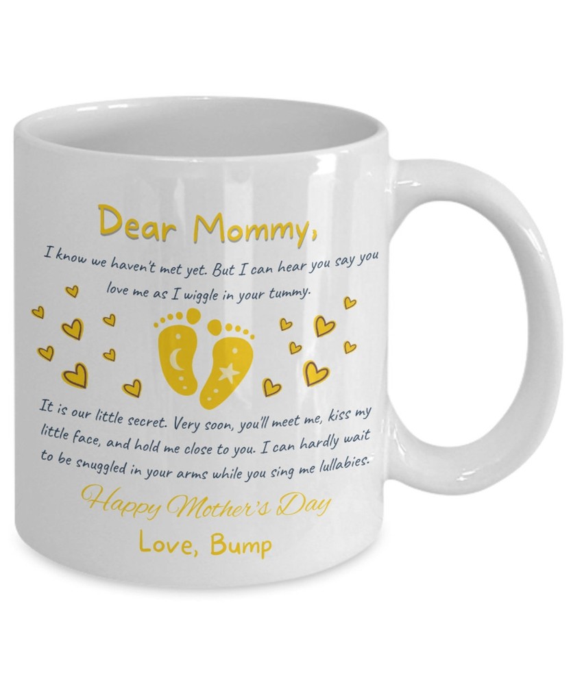 Personalized First Mother's Day Gift From Baby Bump to Mommy  