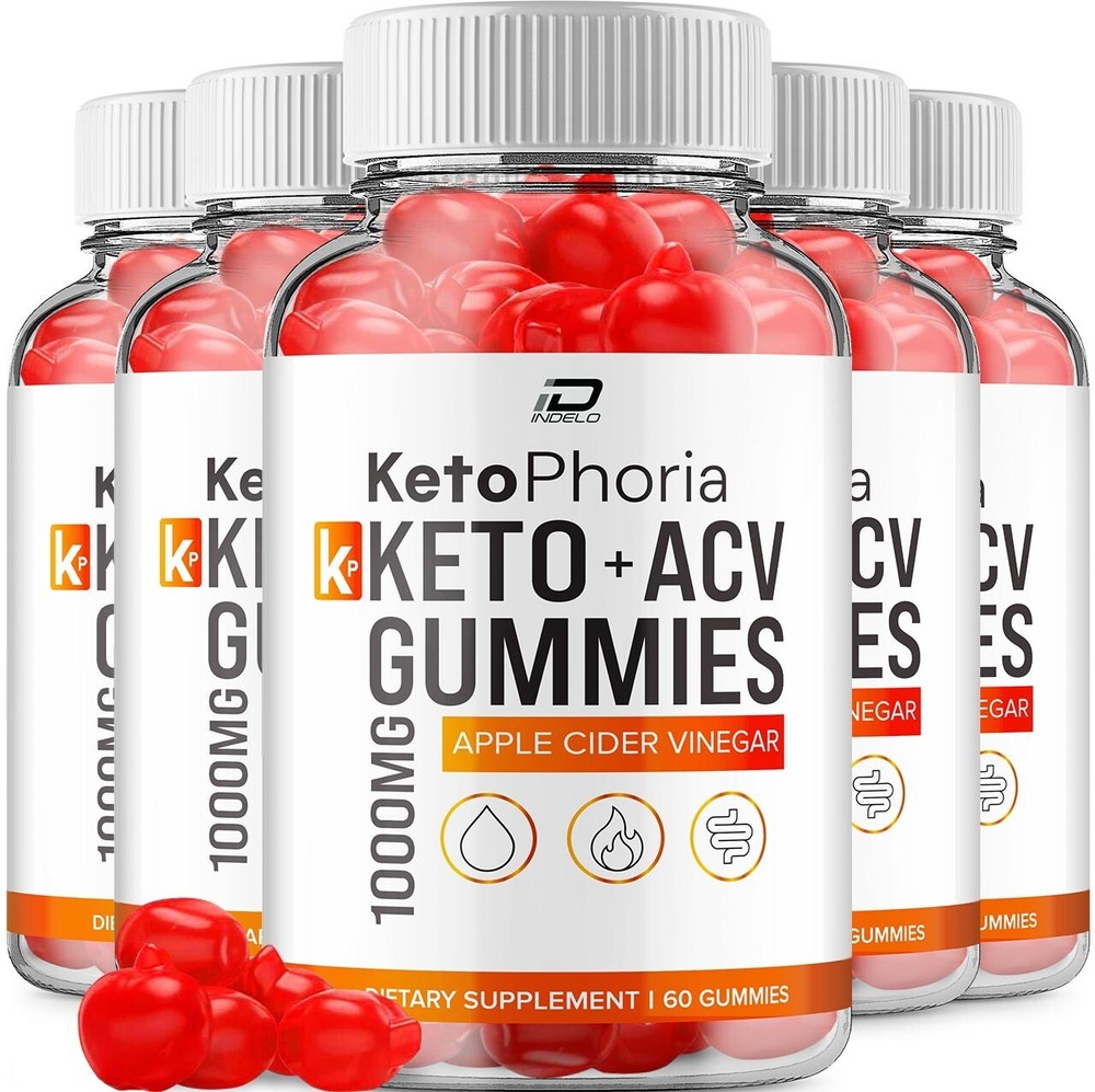 (5 Pack) Ketophoria Keto ACV Gummies Supplement – Keto phoria ACV Gummy