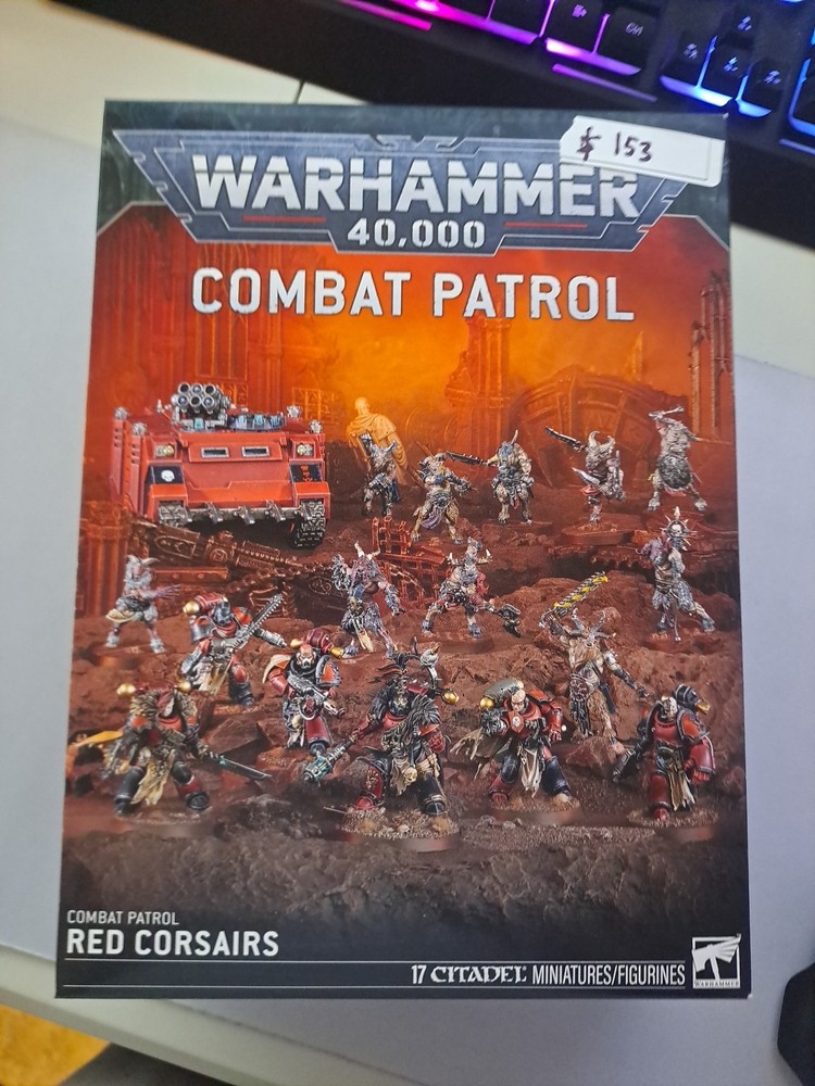 Warhammer 40K: Chaos Space Marines: Combat Patrol: Red Corsairs - NiB