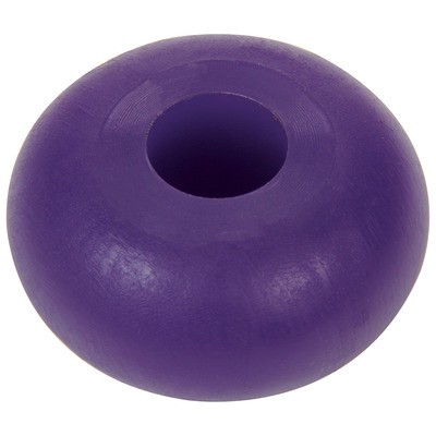 Allstar ALL64512 Purple Urethane Bump Stop Roller Skate Wheel 1In Tall 60D Hardness