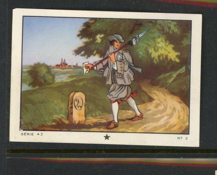 Album Nestle Soldier With Letter Serie 43 No 2 Poster Stamp