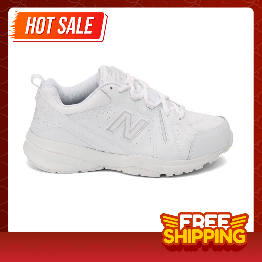 [FASH SALE] New Balance 608 v5 Men's Training Shoes(4E) - White-image