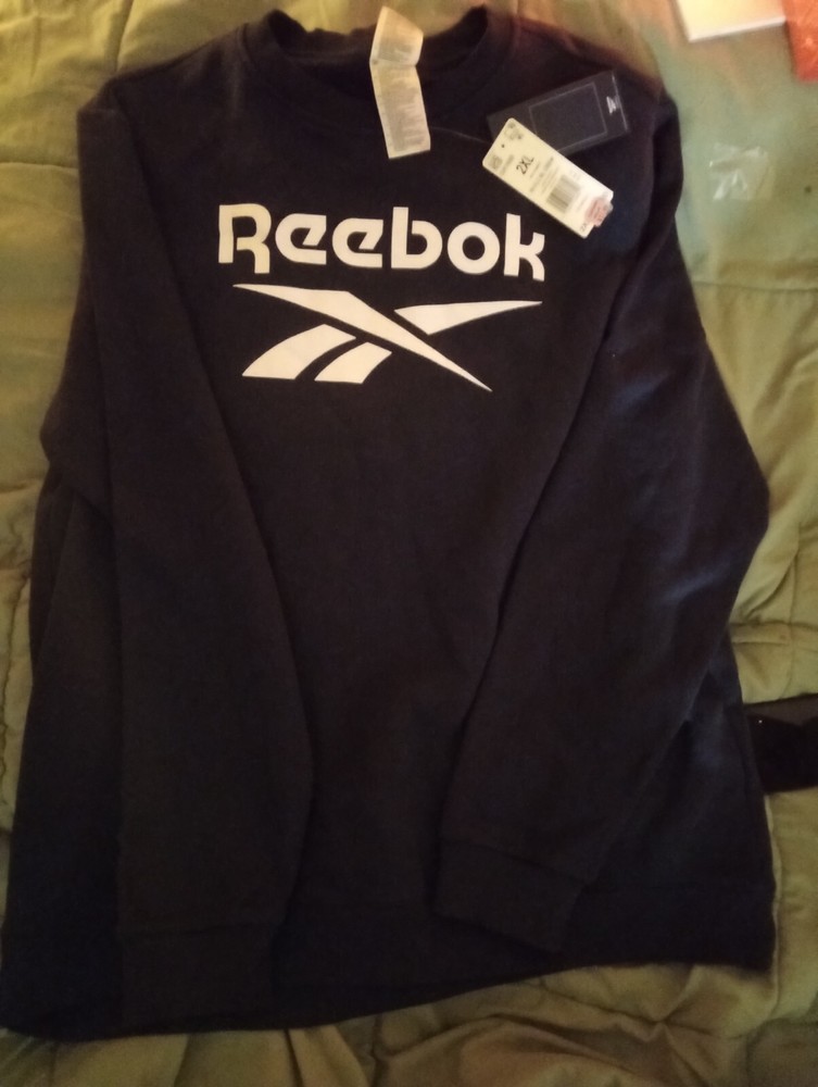 Reebok 2XL NWT Blue Crew