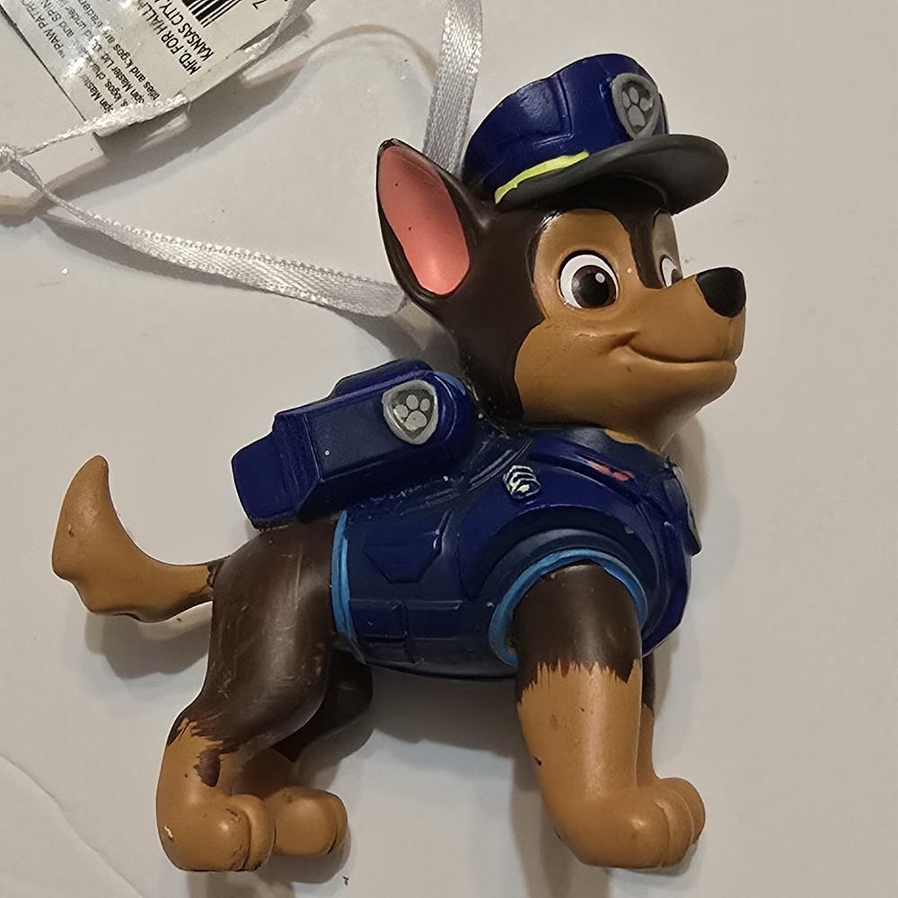 Hallmark Paw Patrol the Movie Chase Christmas Ornament Resin Dog Puppy