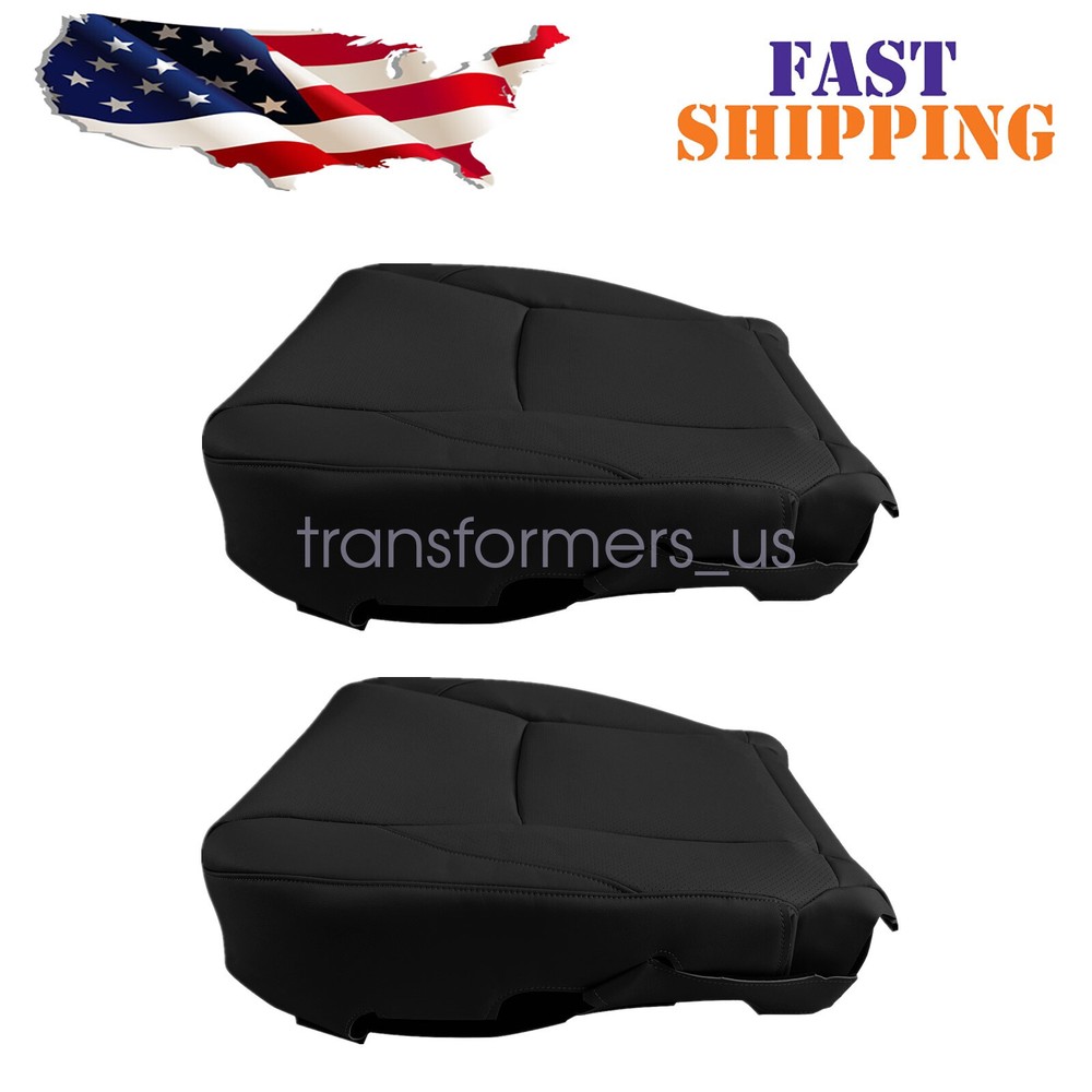 Cubierta de asiento de cuero inferior para conductor y pasajero Lexus Es350 2007-2012 - NEGRA