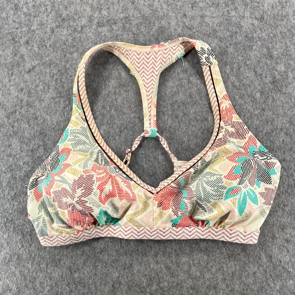 Prana Swimwear Womens XL Seaside Mallorca Swim Bikini Top Multicolor