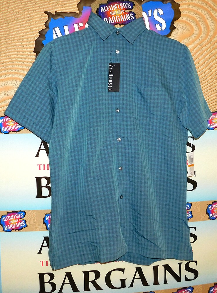 Mens Van Heusen Silky Soft Short Sleeve Shirts $9.99 SPRING IS SPRUNG SALE!