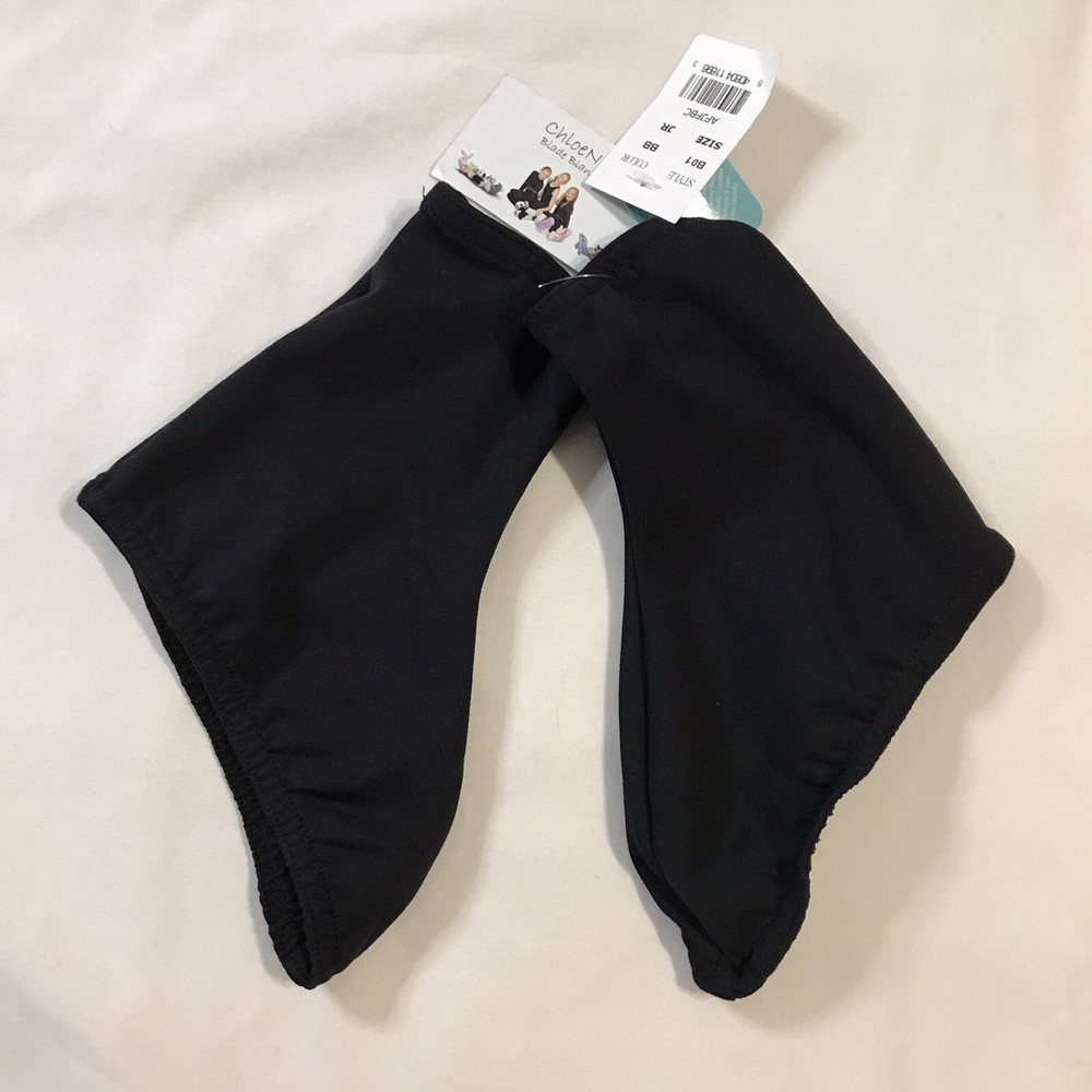 Ice Skate Blade Covers for Kids - Black Chloe Noel Style